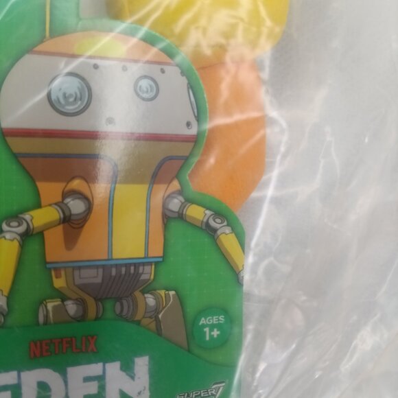 Super7 Netflix Eden A-37 Robot Anime Collectible Plush 14" NWT/Sealed - Picture 6 of 6